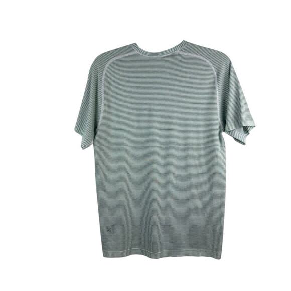 Lululemon Metal Vent Shirt Green Men's S Workout Athletic - Picture 2 of 3